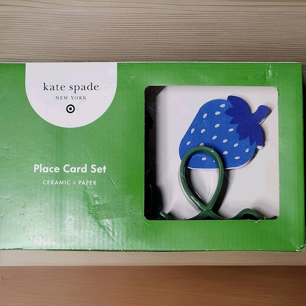 Kate Spade x Target Place Card Holder Set (4pc) – NIB! Perfect for Entertaining